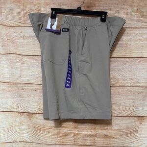 Eddie Bauer Men's Flex Waist‎ Tech Short Size XXL Khaki